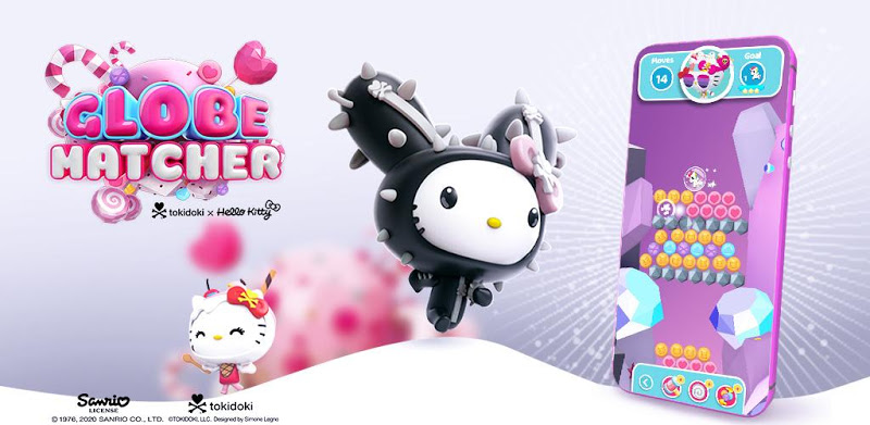 Globematcher feat. tokidoki x Hello Kitty