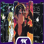 Cover Image of ดาวน์โหลด Sword Anime Art Wallpapers Kirito & Asuna 2.0 APK