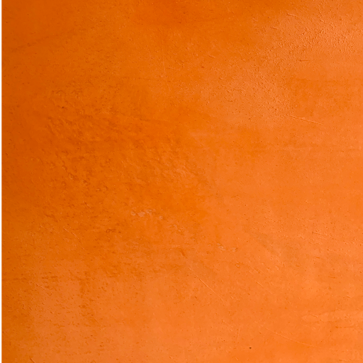 Beton cire orange