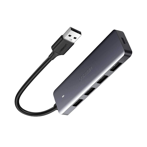 Bộ chia/ Hub USB 3.0 ra 4 cổng Ugreen 50985 (Xám)