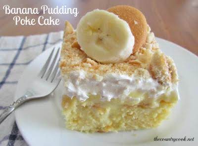 Banana Pudding Poke Cake Was Pinched From <a Href=http://www.thecountrycook.net/2012/06/banana-pudding-poke-cake.html Target=_blank>www.thecountrycook.net.</a>