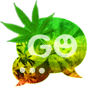 GO SMS Pro Theme Weed Ganja apk