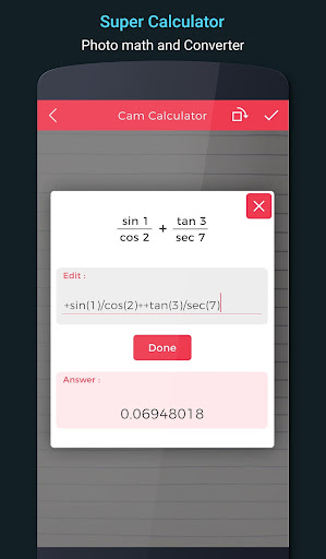 Super Calculator - Scan Math - All In One