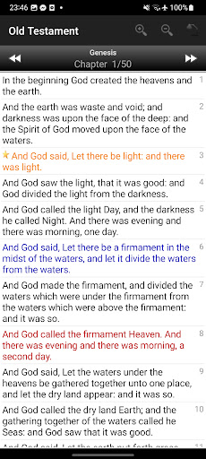 Screenshot Holy Bible (ASV)