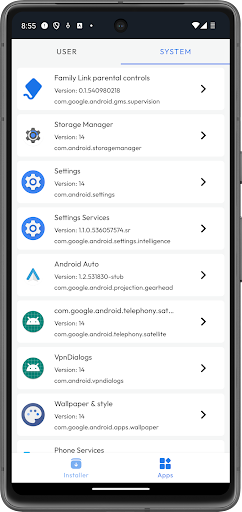 Screenshot APK Installer
