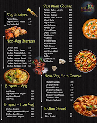 Koriander Kitchen menu 1