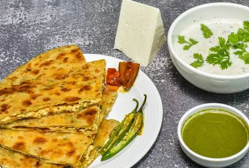 2 Paneer Paratha Combo