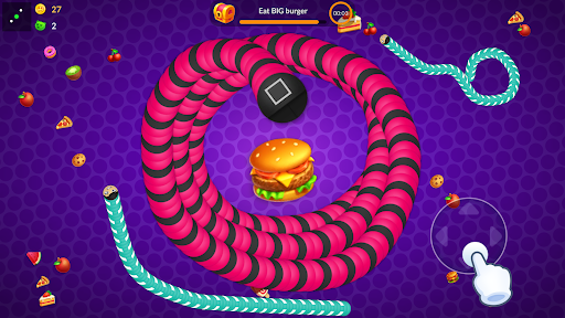 Screenshot Snake vs Worms: Fun .io Zone