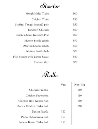 Fusion Bistro menu 2