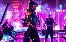 Cyberpunk Girls Wallpapers New Tab small promo image