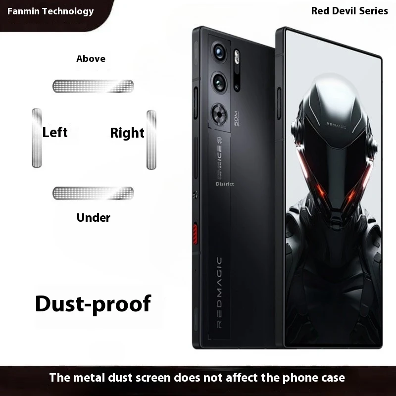Title 8, REDMAGIC 10Pro Metal Dustproof Net. Protect you...