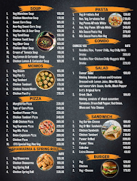 The Cornerstone Club menu 4