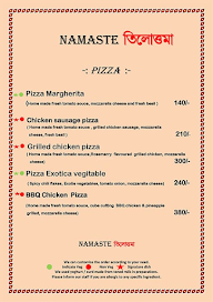 Namaste Tilottama menu 2