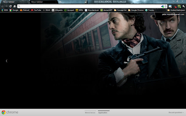 Sherlock Holmes chrome extension