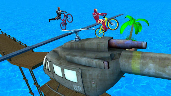 Flying Robot Bicycle - Robot Transformation game 1.2 APK + Mod (Unlimited money) for Android