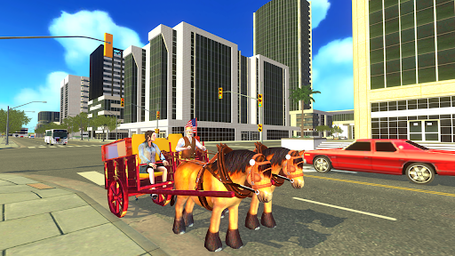 Screenshot Horse Cart Taxi Cab Driver