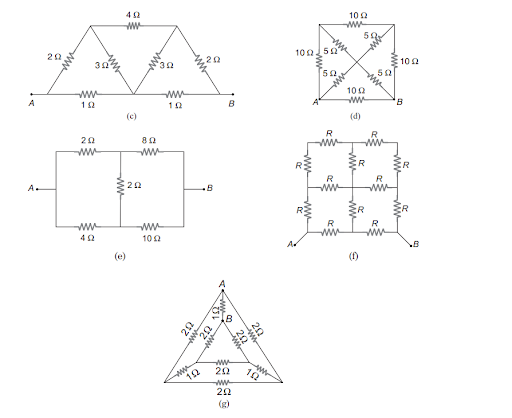 Combination of resistors