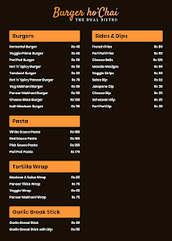 Burger Ho Chai menu 1