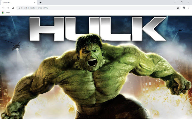 Hulk New Tab & Wallpapers Collection