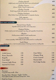 Crescent Avenue - Hotel International menu 2