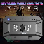 Meiying M1 Pro - Thiết Bị Chuyển Đổi Chuột Và Bàn Phím Bluetooth 5.0 Dùng Chơi Game Pubg Chất Lượng Cao Cho Ios Android