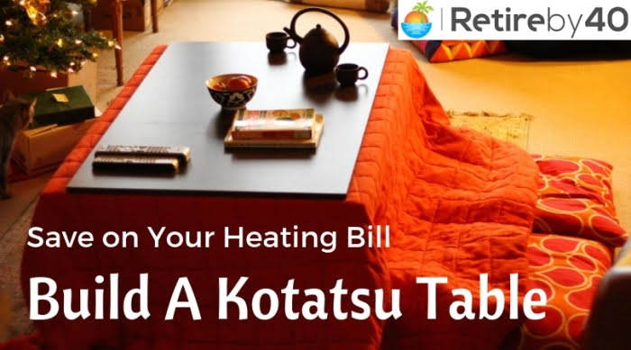 How to build a kotatsu table