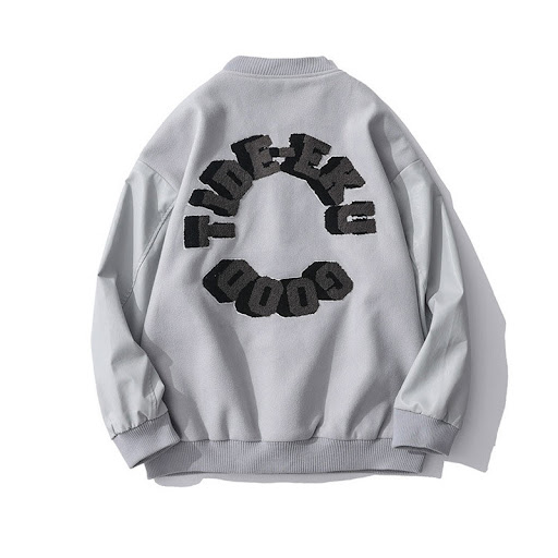 Title 2, Autumn New Casual Baseball Uniform Jacket Top. ...