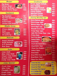 Coorg T Cafe menu 2