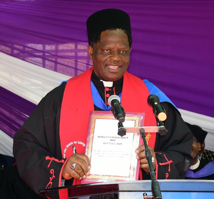 ACK Mt. Kenya South Diocese Bishop Chares Muturi