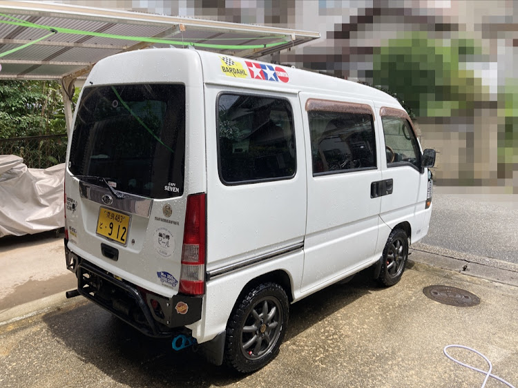 サンバー バンのパトロール・洗車に関するカスタム事例の投稿画像3枚目