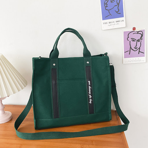 Title 5, Literary Simple Retro Solid Color Canvas Should...