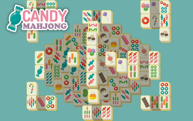 Candy Mahjong chrome extension