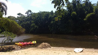 Rio Itamambuca, acesso pelo Tio Gato