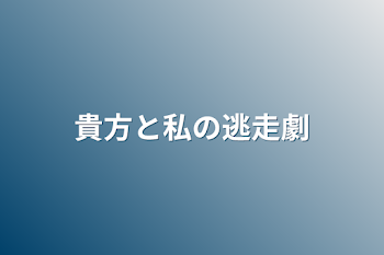 貴方と私の逃走劇