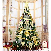 Cây Thông Noel Full Phụ Kiện Đủ Mẫu 1M5 1M8 2M1 - Cây Thông Giáng Sinh Trang Trí Nhà Cửa Kèm Phụ Kiện