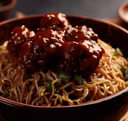 Multigrain Manchurian Noodles