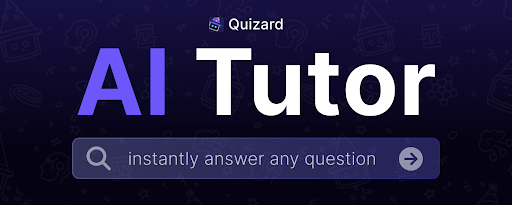 Quizard AI - Homework Tutor marquee promo image