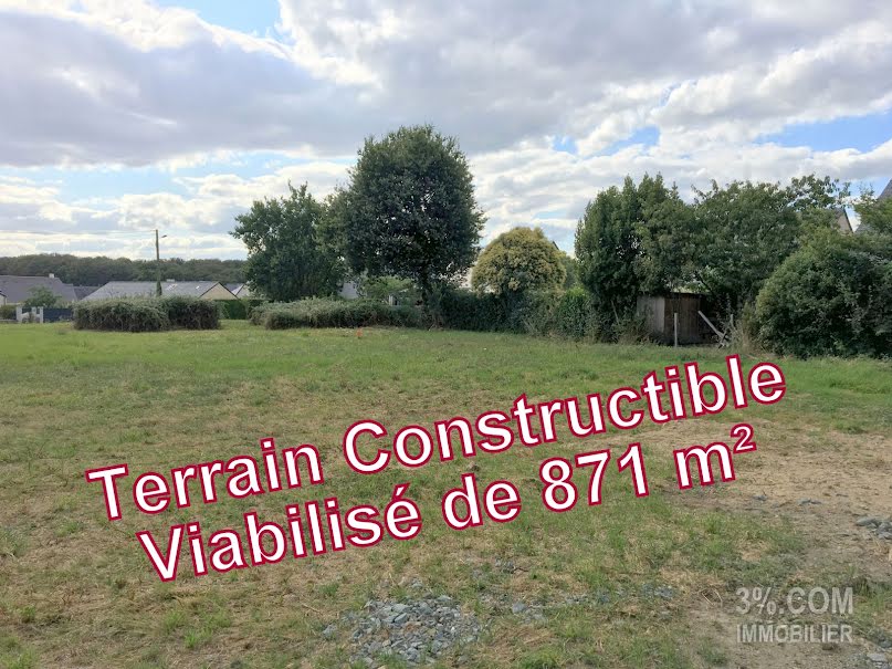 Vente terrain  871 m² à Angers (49000), 139 500 €