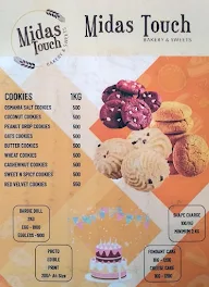 Midas Touch, ITPL Main Road menu 1