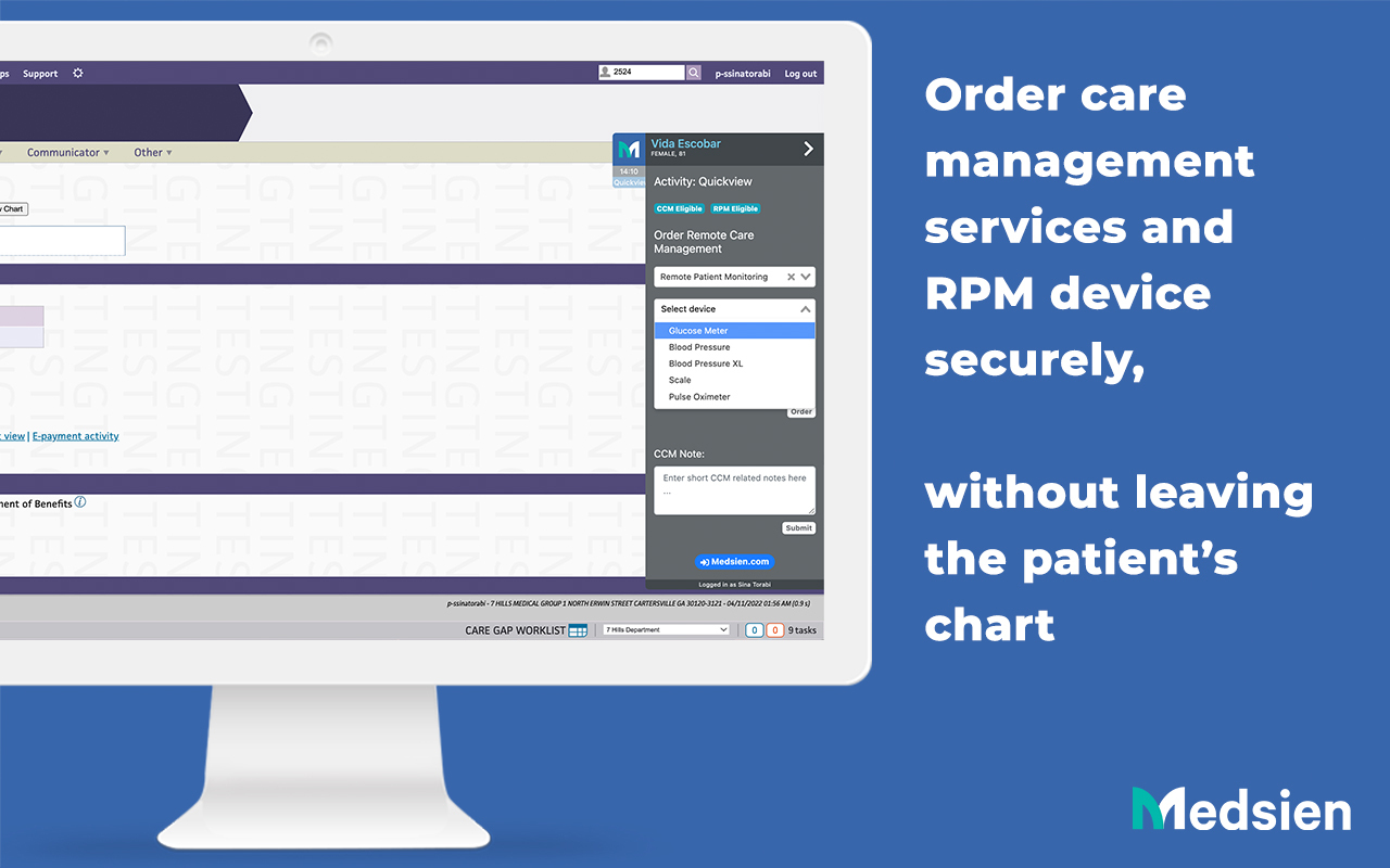 Medsien Built-in CCM and RPM Tracker Preview image 7