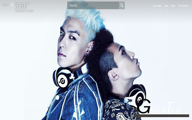 G-Dragon Wallpapers Theme |GreaTab