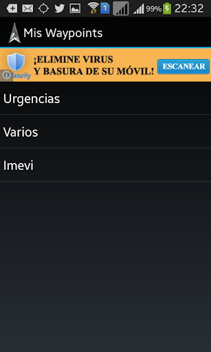 Mis Waypoints - App Privada