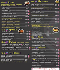 Kamaths Govindashram menu 6