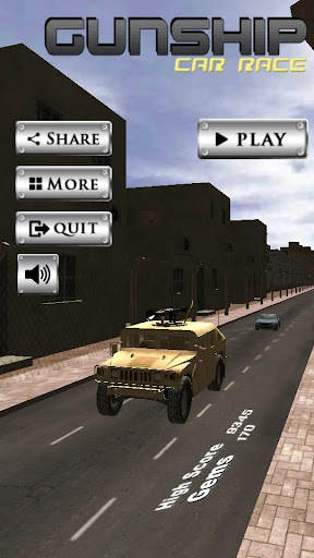 Gunship Car Race - Rivals