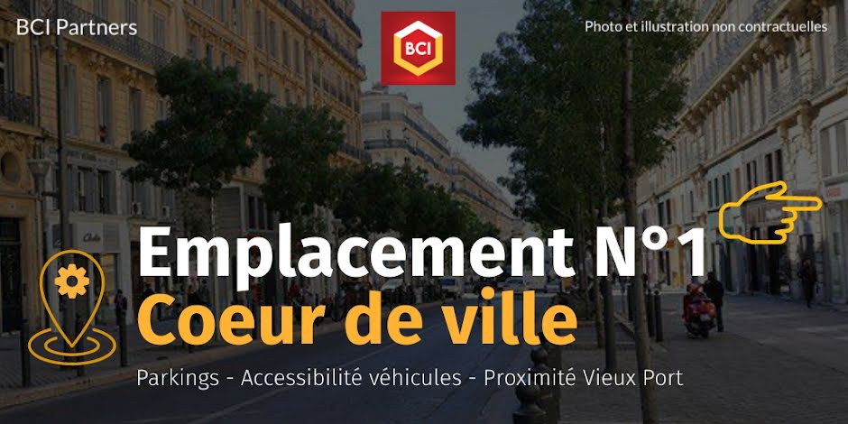 Vente locaux professionnels 2 pièces 60 m² à Marseille 2ème (13002), 280 000 €