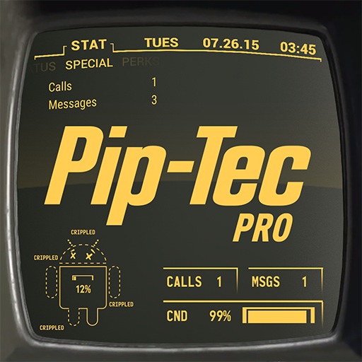 PipTec Amber Icons & Live Wall icon