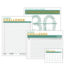 30 Piece Challenge and Certificates