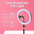 Đèn Livestream 3 Chân 2M1 Hỗ Trợ Chụp Ảnh, Đèn Livestream Bán Hàng 3 Kẹp Chụp Ảnh Quay Video Siêu Sáng