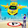 Volant Auto Jaune Taxi Ville Taxi Au volant Jeux icon