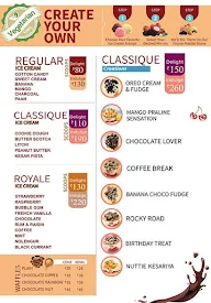 The Cream & Fudge Factory menu 3